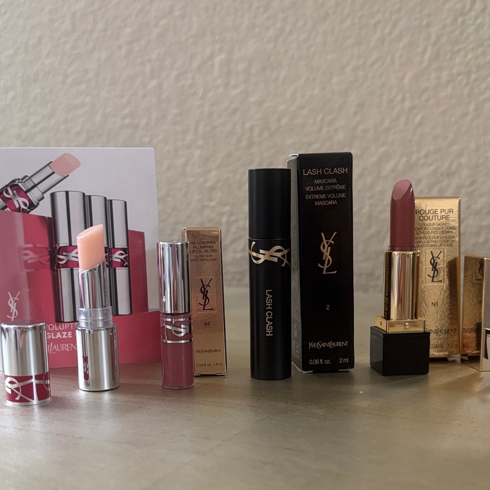 Yves Saint Laurent Lip Collection - Nude and Pink Shades